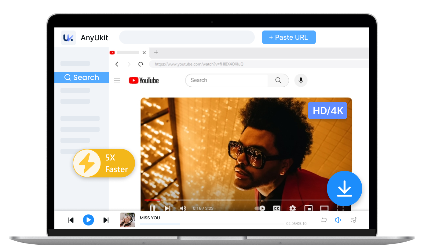 YouTube Downloader Illustration